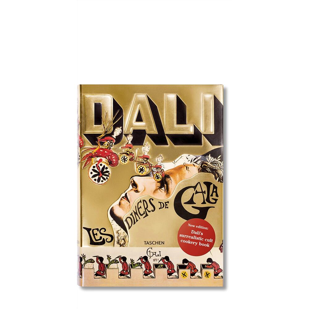 NEW TASCHEN dalí les dîners de gala book in beige